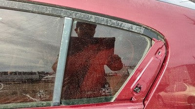 10-14 Honda Insight Driver Left Rear Vent Window Back Door Glass With Frame Oem