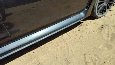 15 16 Subaru Wrx Passenger Right Lower Rocker Moulding Side Skirt Dark Gray Dgm