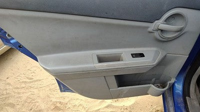 2008 Dodge Avenger Driver Left Rear Door Trim Panel With Switches Back Gray Db