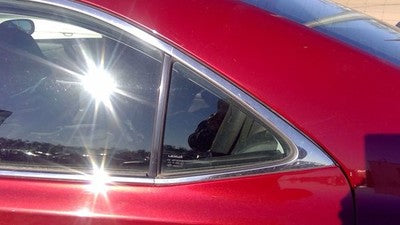 10-12 Lexus Hs250h Hybrid Driver Left Rear Vent Window Back Door Glass Wih Frame