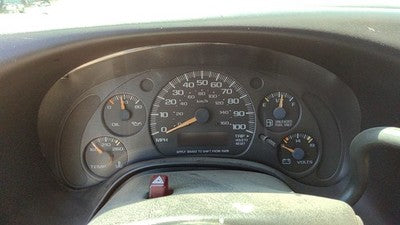 2001-2002 Express Van 2500 Speedometer Cluster Instrument Gauges Panel Oem Dash