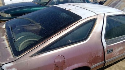 84-87 Dodge Daytona Passenger Right Rear Side Window Quarter Glass Turbo Shelby