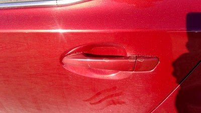 10-12 Lexus Hs250h Hybrid Driver Left Rear Outside Door Handle Oem Back Red 3r1