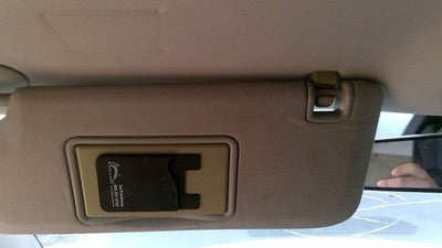 2004-2012 New Style Malibu Driver Left Sun Visor Oem Titanium 83B 22794057