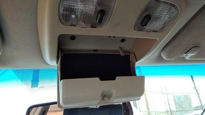 10-12 Ford Fusion Center Overhead Console Dome Light Map Lamp Cubby Charcoal Fw