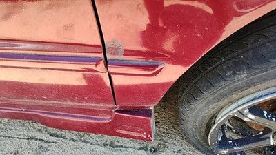1994-1997 Honda Accord Passenger Right Moulding From Fender Oem Trim Strip Red