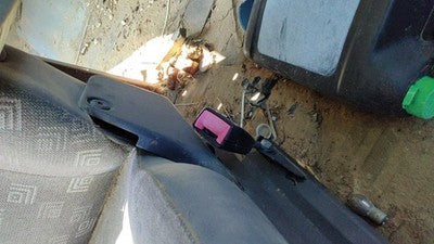 02-06 Dodge Sprinter Van 3500 Passenger Right Front Seat Belt Buckle Receiver