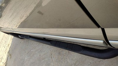 2001 2002 Sierra 2500 Hd Driver Left Rear Moulding From Door Oem Back Trim Strip