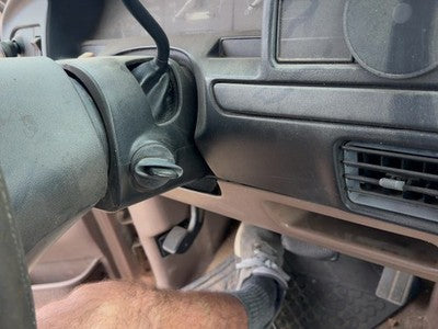 1994-1997 Ford F250 Steering Column Assembly Oem Brown Rk Loose F150Steering