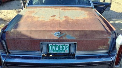 1980 1981 1982 1983 1984 Deville Sedan Rear Trunk Deck Lid Oem 20723421