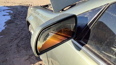 2005-2007 Cadillac Sts Driver Left Side Mirror Door Mounted Oem Green 92U