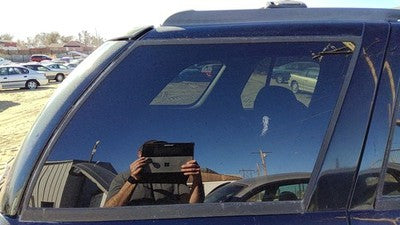2002-2009 Chevy Trail Blazer Passenger Right Rear Quarter Glass Back Side Window