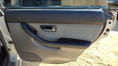 00-02 Subaru Legacy Passenger Right Rear Door Trim Panel With Switches Back Gray