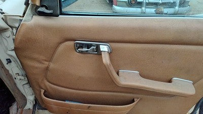 1980 Mercedes 300Td Passenger Right Front Door Trim Panel Brown