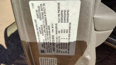 1991-2001 Olds Bravada Driver Left Front Upper Control Arm Oem 15596693