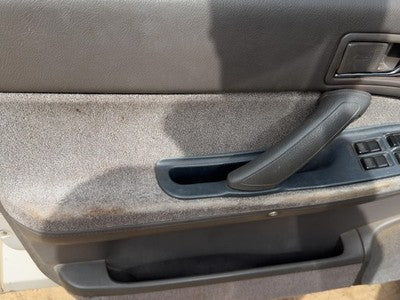 1990 Subaru Legacy Driver Left Front Door Trim Panel With Master Switch Gray