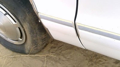 1994 Chevy Caprice Driver Left Moulding From Fender Oem Trim Strip White