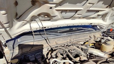 2015 Ford F250 Windshield Wiper Cowl Vent Trim Panel Oem Cover 6.7L Powerstroke