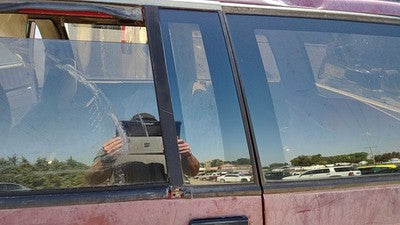 1991-1994 S10 Blazer Driver Left Rear Vent Window Back Door Glass With Frame Oem