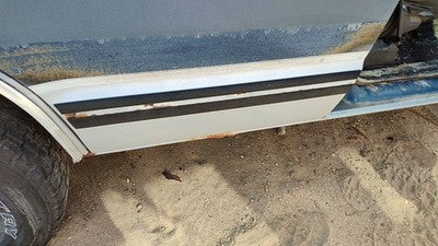 94 Chevy S10 Blazer Passenger Right Rear Moulding From Door Oem Back Trim Strip