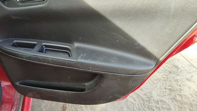 09-16 Impala Passenger Right Rear Door Trim Panel With Switches Back Ebony 19C