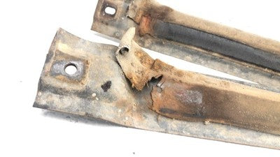 1985-1986 Ford F250 Set Of Fuel Tank Mounting Straps Only Oem Bracket Brace Rear