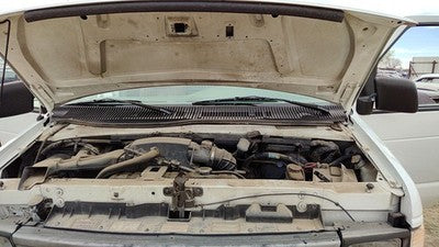 1992-1998 Ford Van E250 Pair Of Hood Hinges Right Left Set Assembly Oem White