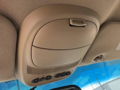 2004 Buick Rainier Center Overhead Console Oem Dome Light Map Lamp Cubby Tan 332