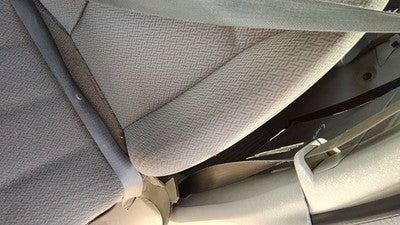 2005-2007 Dodge Caravan Driver Left Front Seat Belt Retractor Shoulder Khaki J1