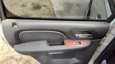 2010-2014 Chevy Tahoe Driver Left Rear Door Trim Panel With Switches Back Black