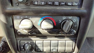 2000 Chevy Venture Temperature Control Module In Dash Heater Ac Head Unit Oem