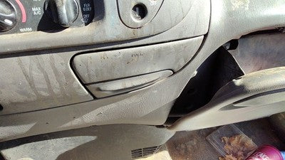 1997-2004 Ford F150 Slide Out Dash Mounted Cup Holder Assembly Oem Gray C2