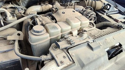99-04 Ford F250 Super Duty Coolant Reservoir Radiator Overflow Tank Bottle Oem