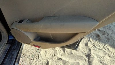 12-13 C300 Passenger Right Rear Door Trim Panel With Switches Back Beige 125