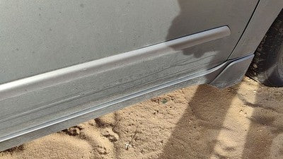 07-12 Nissan Altima Passenger Right Front Moulding From Door Trim Strip Gray W40