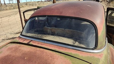 1953 Chevy Bel Air 150 Sedan Back Glass Rear Window Oem