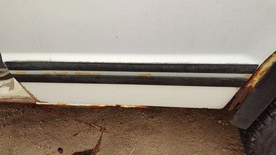 1993 Chevy S10 Blazer Driver Left Rear Moulding From Door Oem Back Trim Strip
