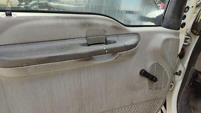 1999-2001 F250 Super Duty Driver Left Front Inside Door Trim Panel Only Oem Gray