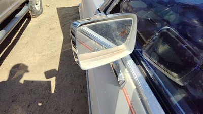 81-91 Grand Marquis Driver Left Front Side Mirror Chrome With Control Cable Gray