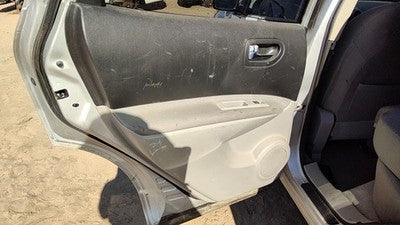 2008-15 Rogue Driver Left Rear Inside Door Trim Panel With Switches Back Gray K