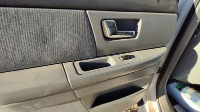 2000-2002 Ford Taurus Driver Left Rear Door Trim Panel With Switches Back Gray