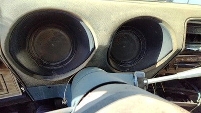 73-76 Supreme Speedometer Cluster Instrument Gauges Panel Dash 2 Door Coupe
