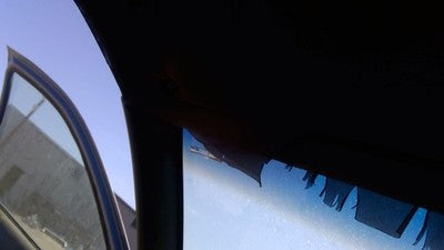 1991 Chevy Caprice Driver Left Sun Visor Oem Blue