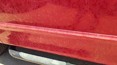 1999-2004 Ford F150 Driver Left Front Moulding From Door Oem Trim Strip Red E4