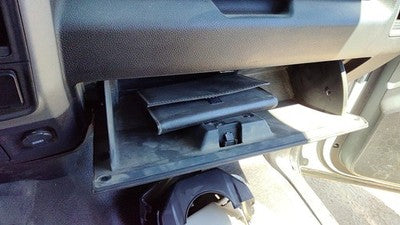2009-2021 Dodge Ram 1500 Glove Box Assembly Complete Door With Latch Oem Black