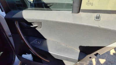 2004 Bmw X3 Passenger Right Rear Door Trim Panel With Switches Back Gray