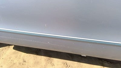 1991 Chevy Caprice Driver Left Front Moulding From Door Oem Trim Strip Blue