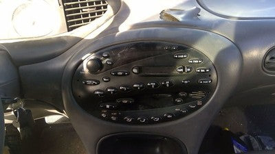 1998-1999 Ford Taurus Sho Trim Bezel Around Radio Surround Dash Panel Gray X2