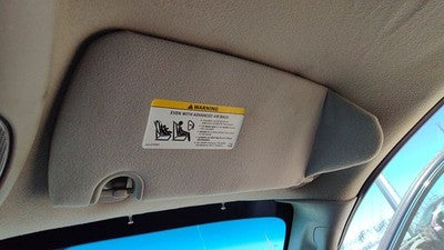 2004-2007 Dodge Caravan Passenger Right Sun Visor Oem Slate Gray D5 1Ar61Bd1Ab