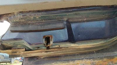 1997-2004 Ford F150 Right Rear Door Latch With Rods/cables Oem Back Upper Lower